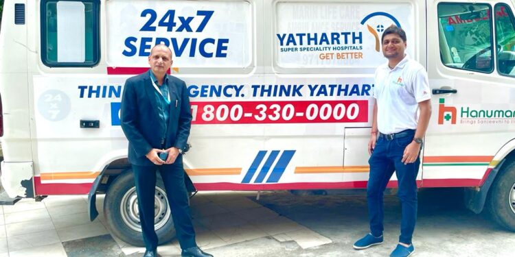 HanumanCare partners with Yatharth Hospitals to offer pre-hospital care within 15 minutes