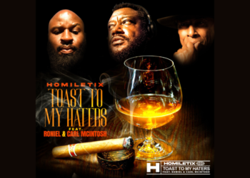 Homiletix Collaborates With Legends On “Toast To My Haters”