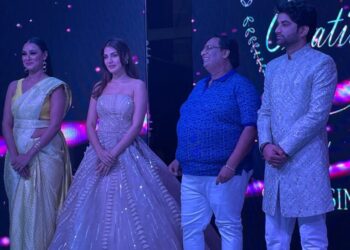 Rhea Chakraborty walked for SS Creation: Renowned Fashion Designer Sanjeev Singh Showcases New Collection at Nexus Fashion Show by Organizers 360 Productions and Media Partner QuickPR